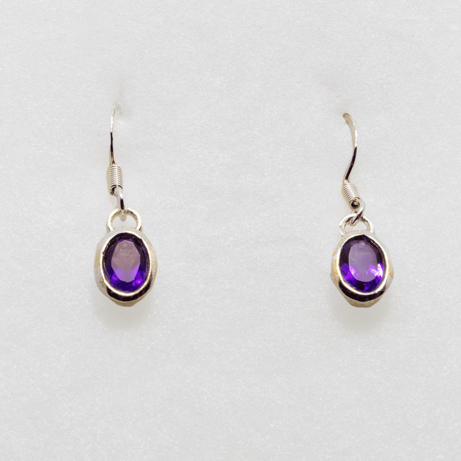 Boucles d’oreilles en Améthyste