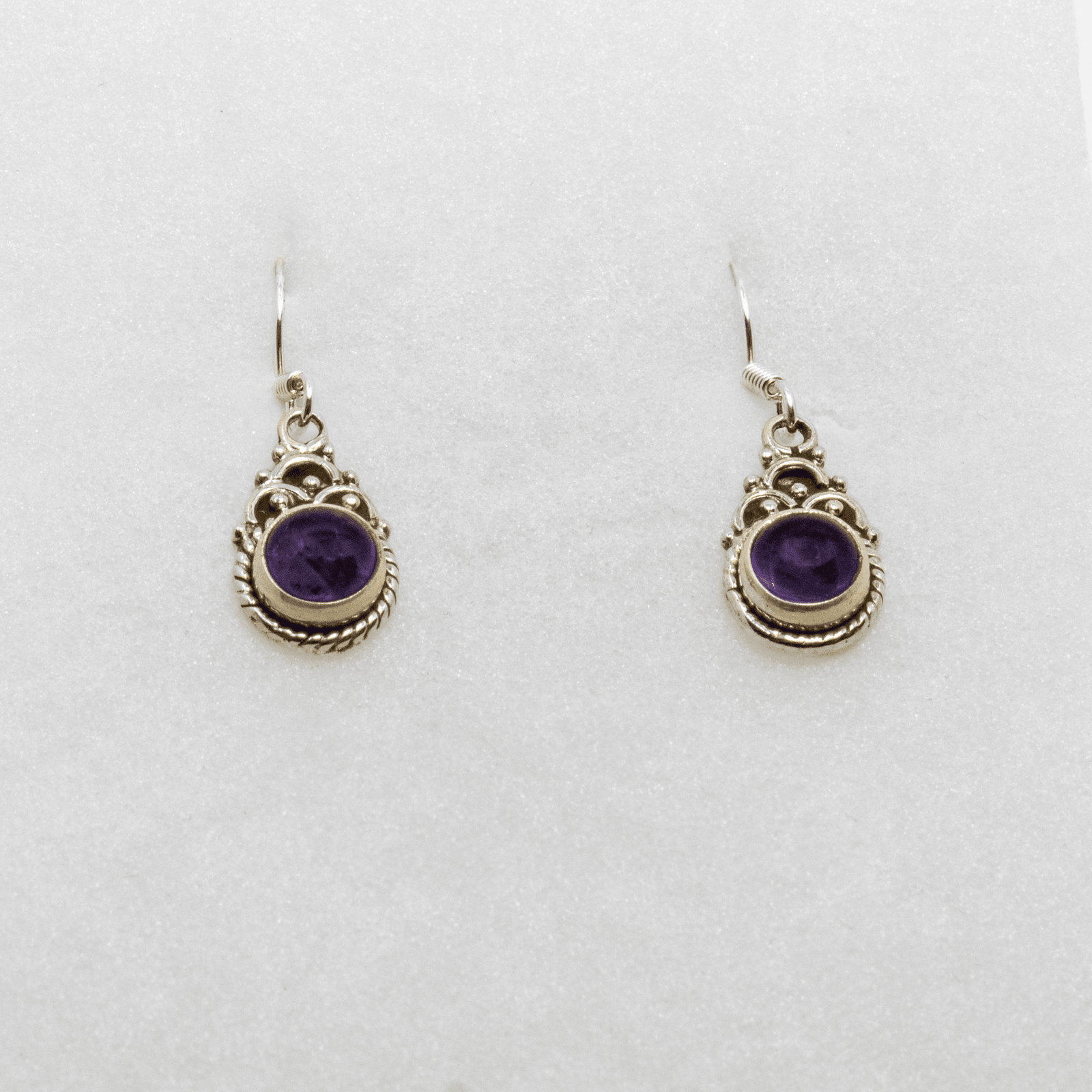 Boucles d’oreilles en Améthyste