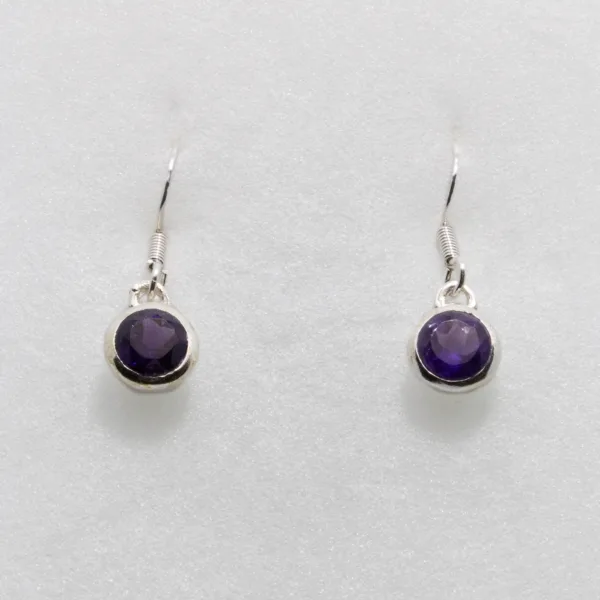 Boucles d'oreilles en Améthyste