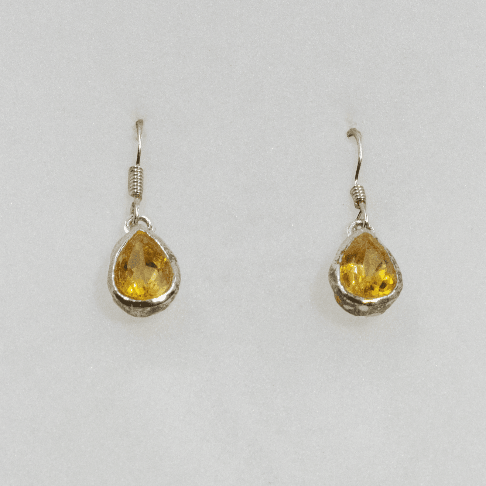 Boucles d’oreilles en Citrine