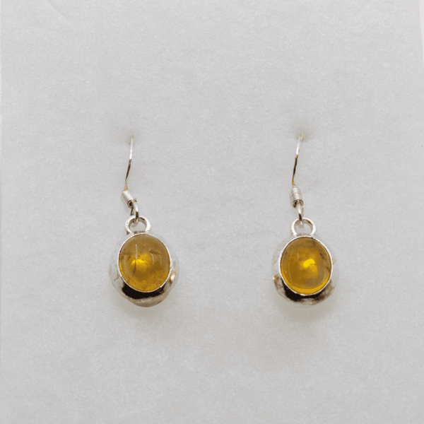 Boucles d'oreilles en Citrine