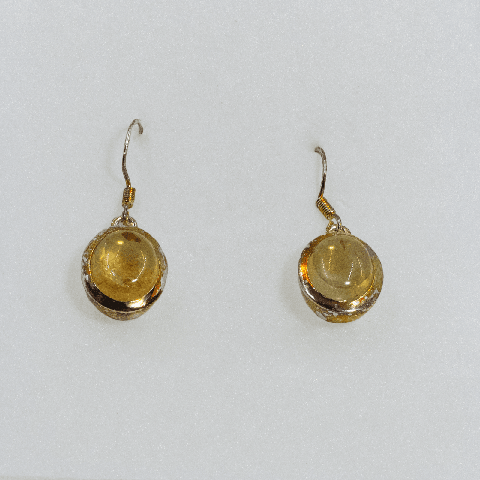 Boucles d’oreilles en Citrine
