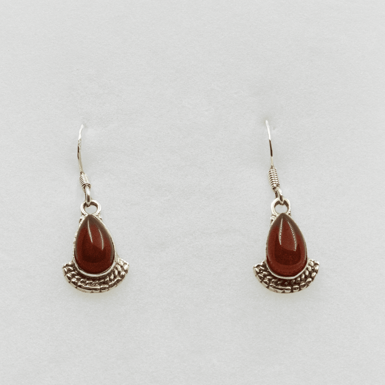 Boucles d’oreilles en Cornaline