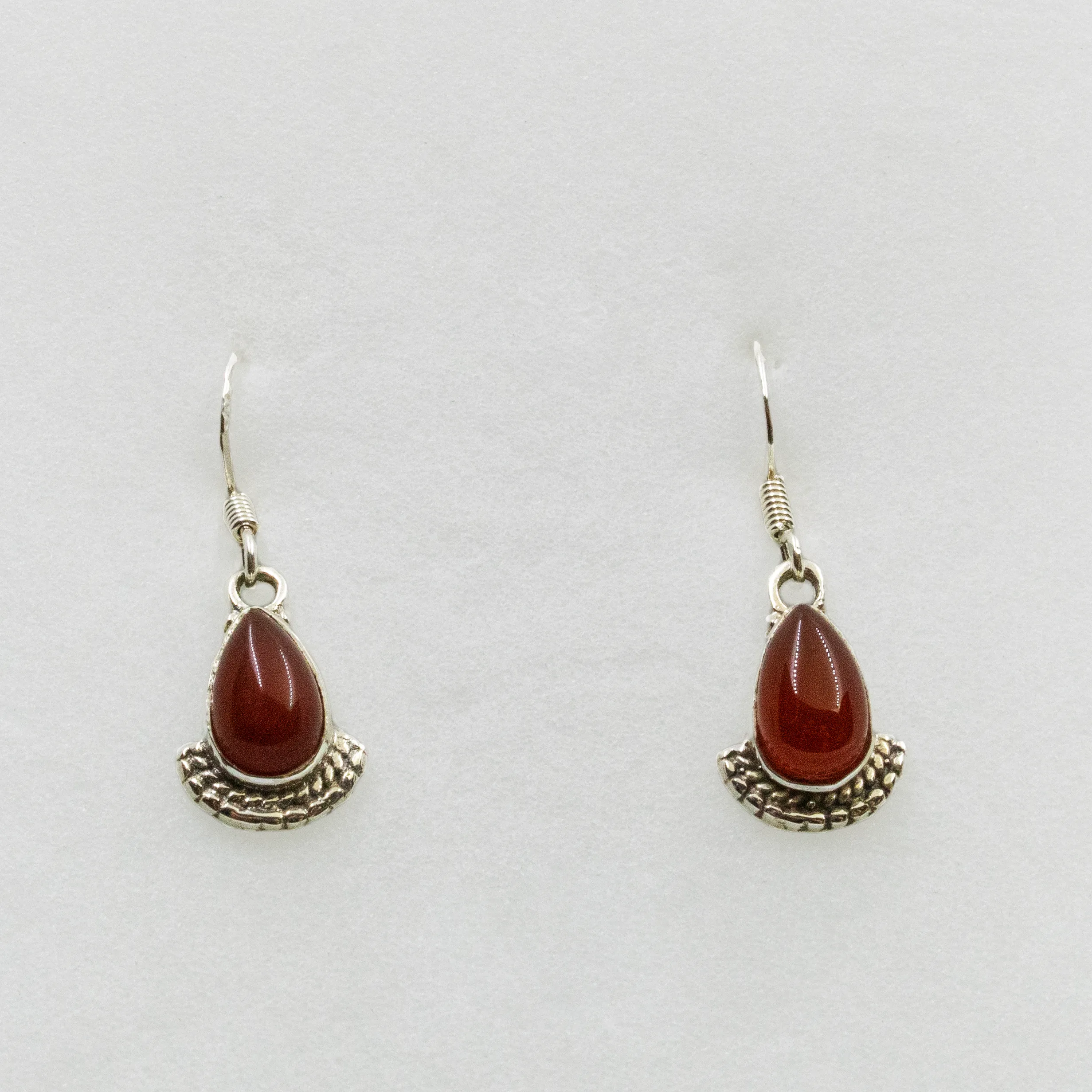 Boucles d’oreilles en Cornaline