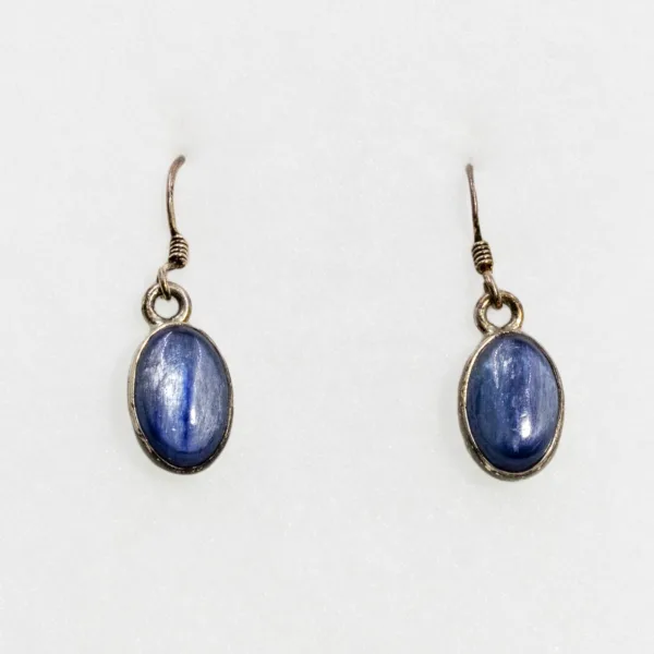 Boucles d'oreilles en Cyanite