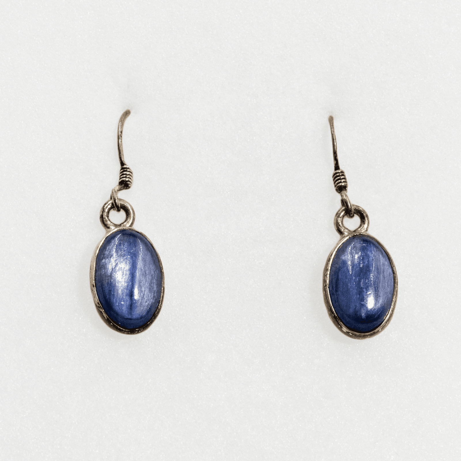 Boucles d’oreilles en Cyanite