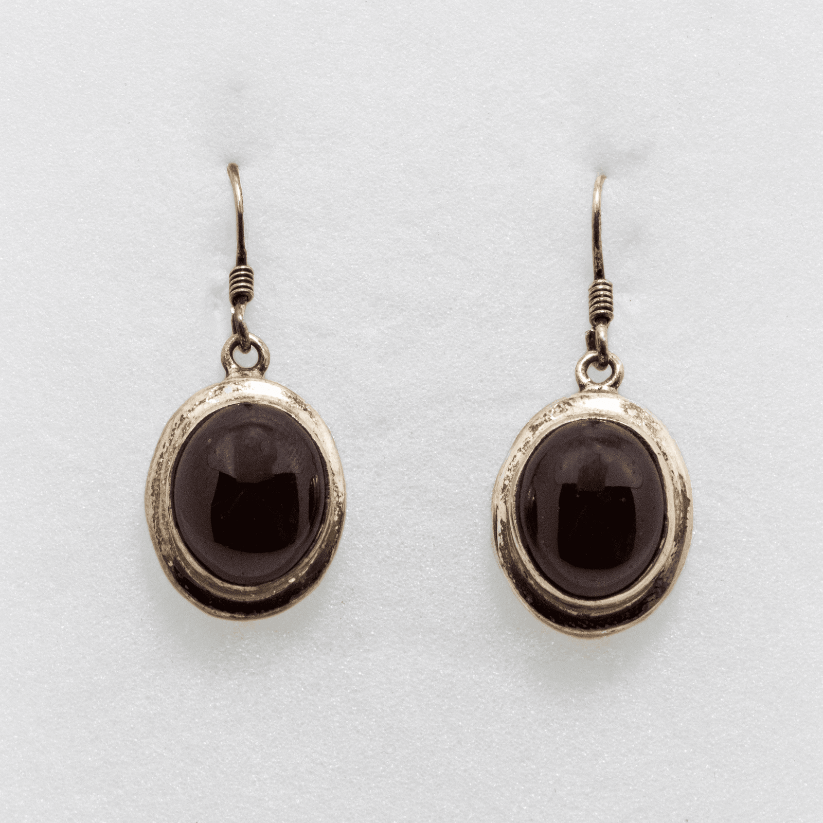 Boucles d’oreilles en Grenat Rouge