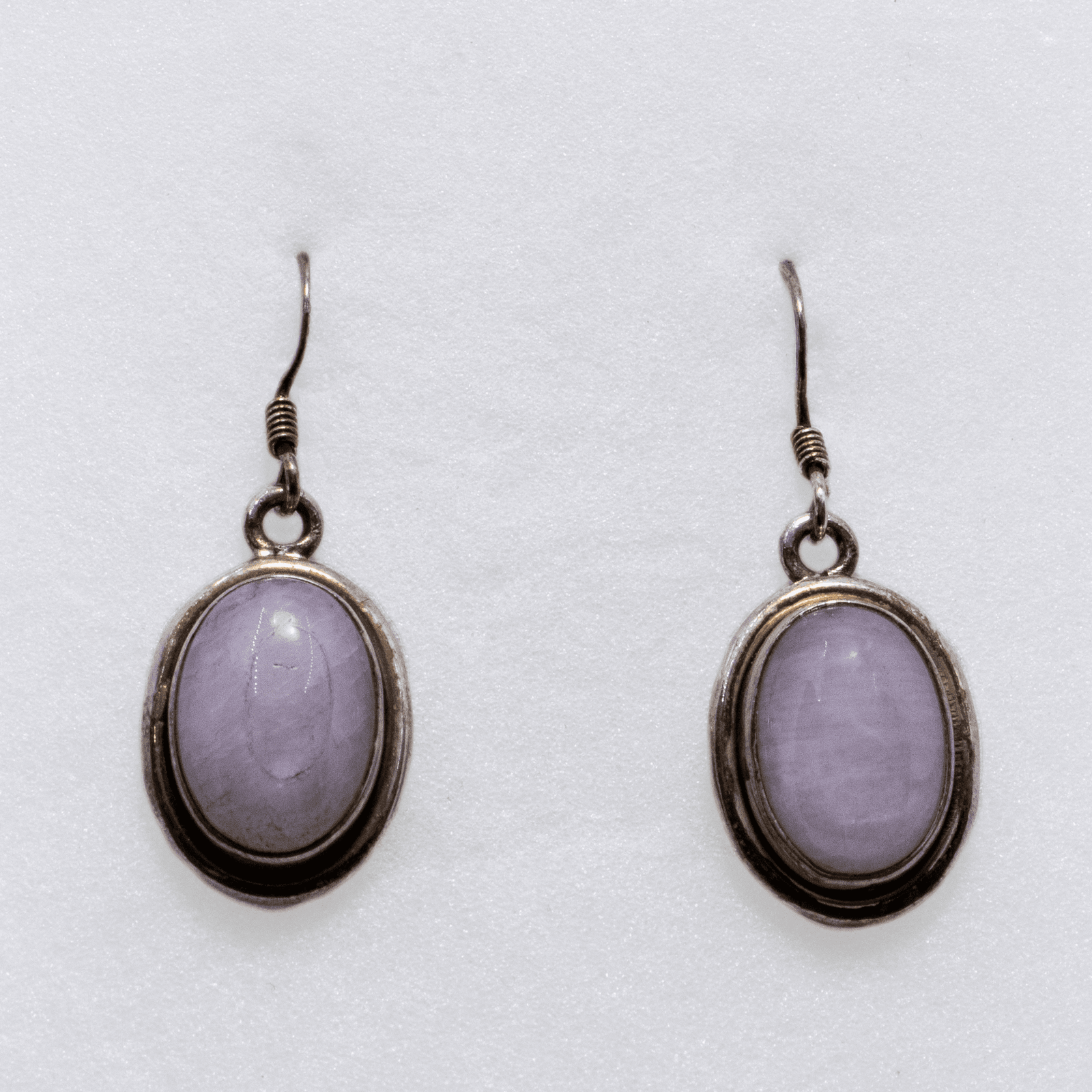 Boucles d’oreilles en Kunzite