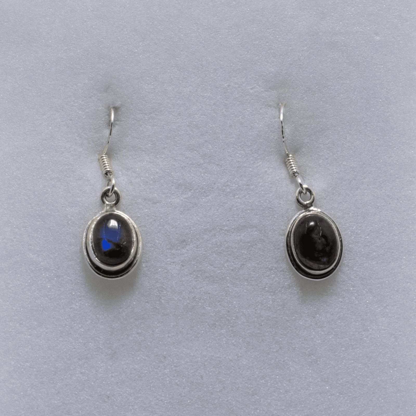 Boucles d’oreilles en Labradorite
