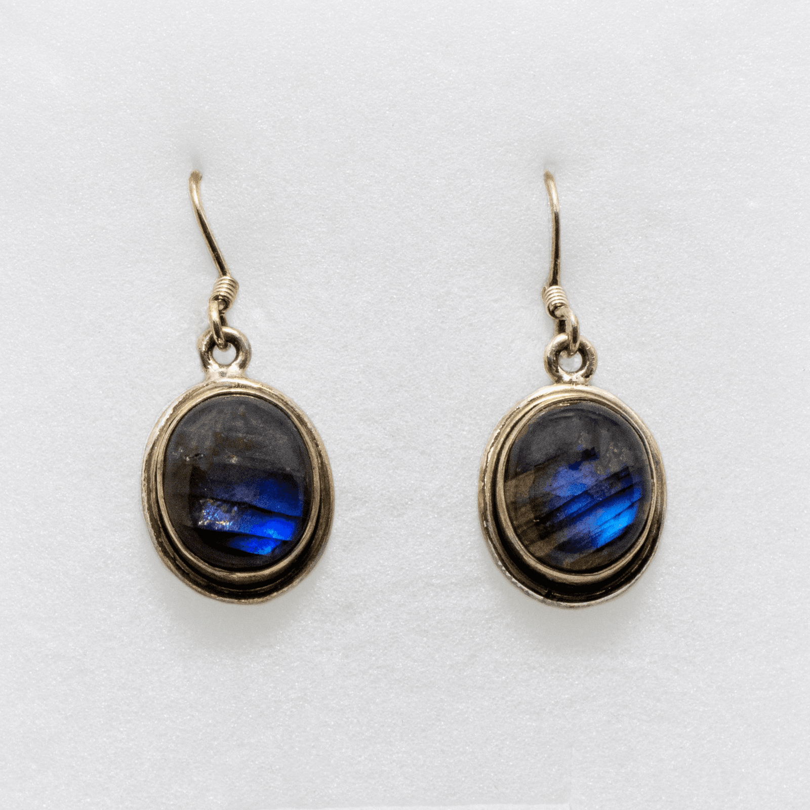 Boucles d’oreilles en Labradorite