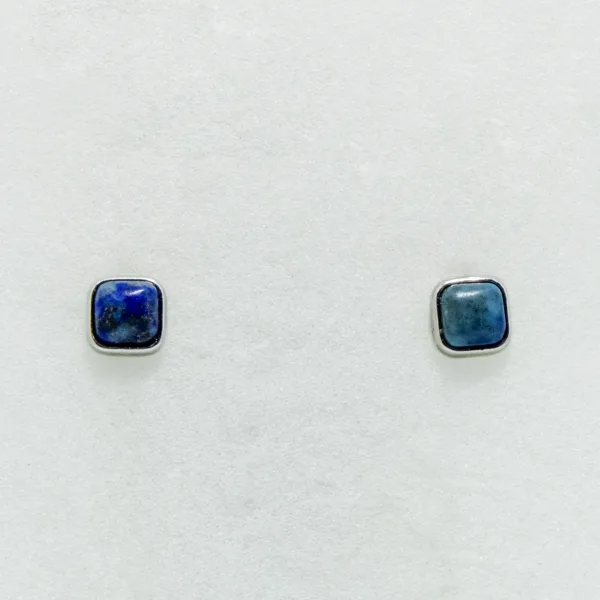 boucles d'oreilles en lapis-lazuli