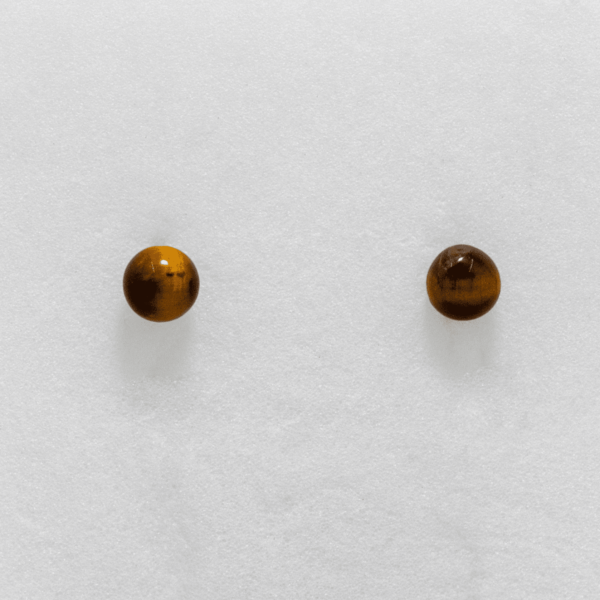 Boucles d'oreilles en Oeil de Tigre