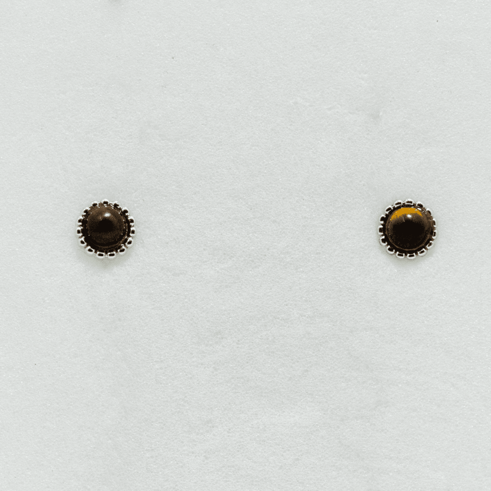 Boucles d’oreilles en Œil du Tigre