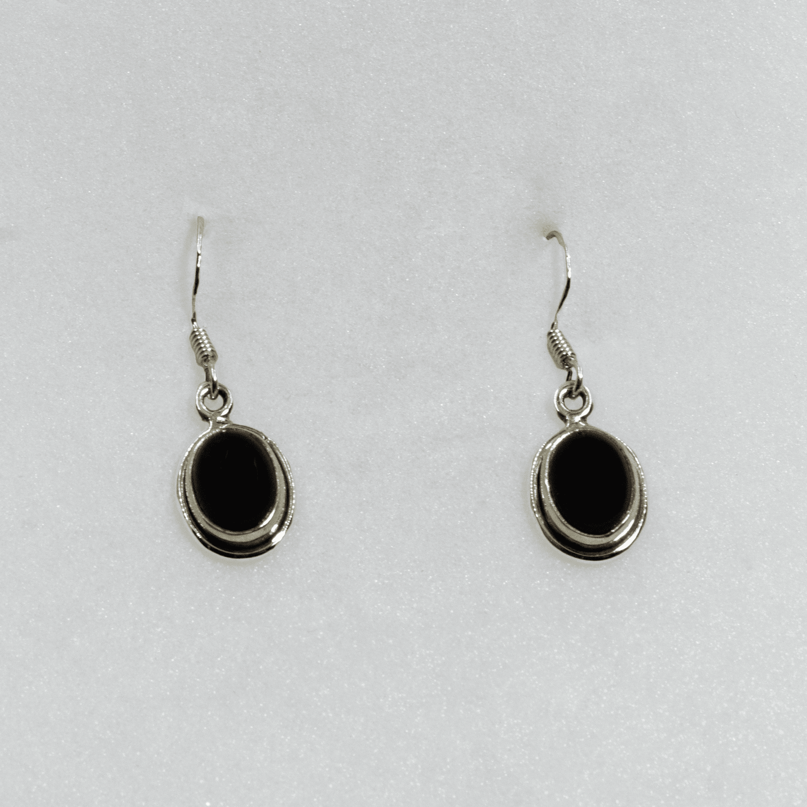 Boucles d’oreilles en Onyx Noir