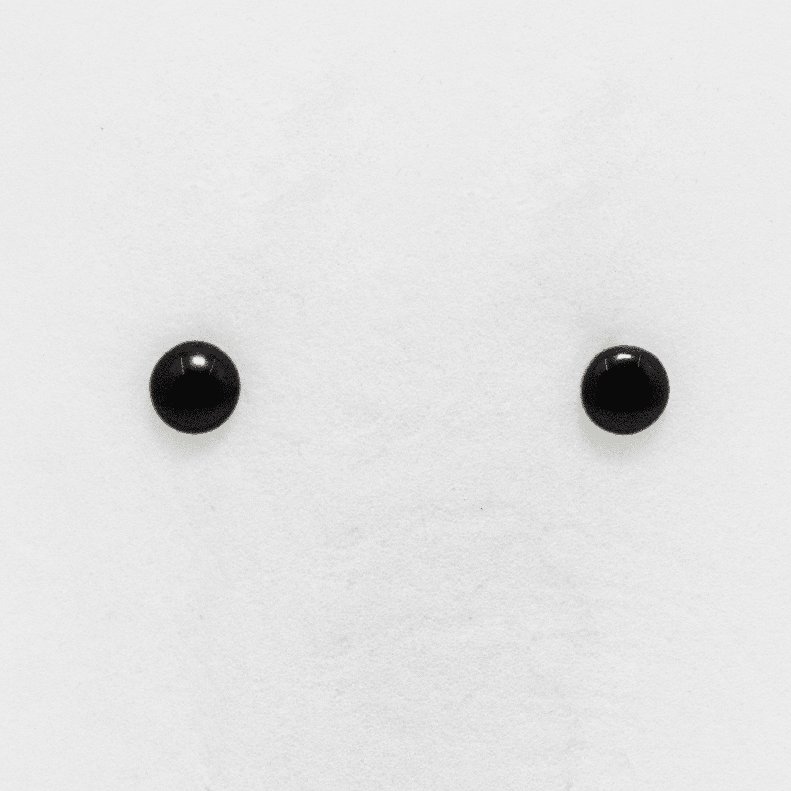 Boucles d’oreilles en Onyx Noir