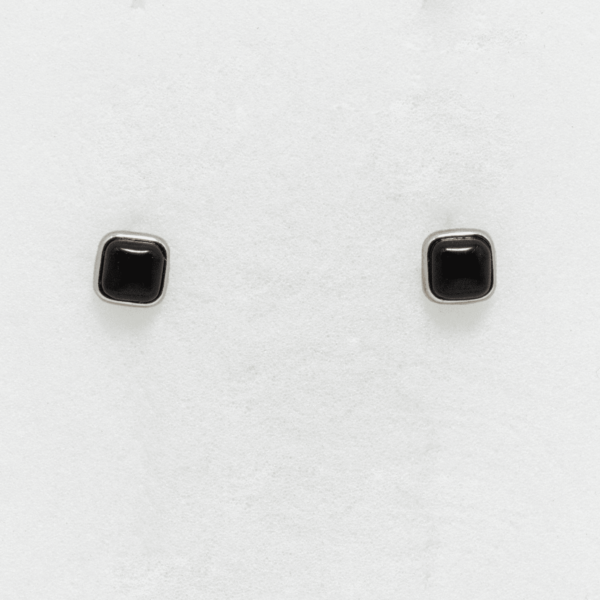 Boucles d'oreilles en Onyx Noir