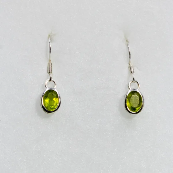 Boucles d'oreilles en Péridot