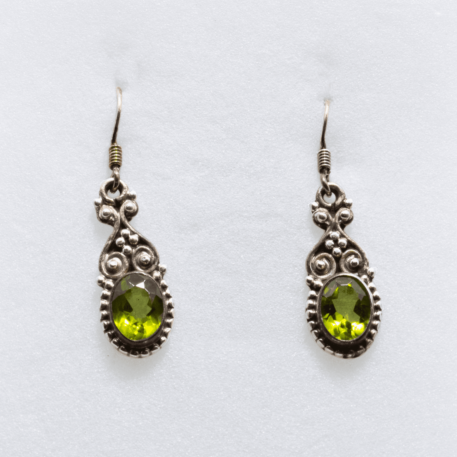 Boucles d’oreilles en Péridot