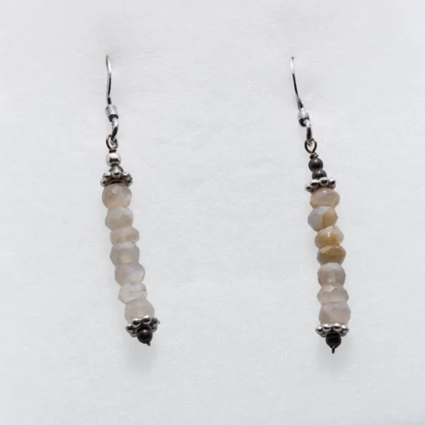 Boucles d'oreilles en Pierre de lune