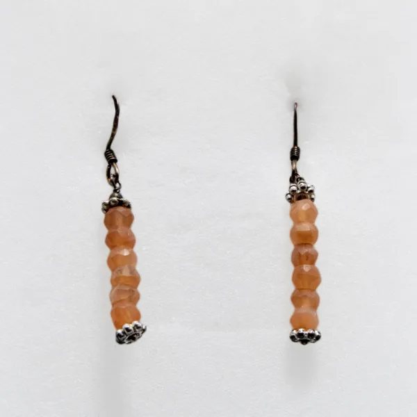 boucles d'oreilles en Pierre de soleil