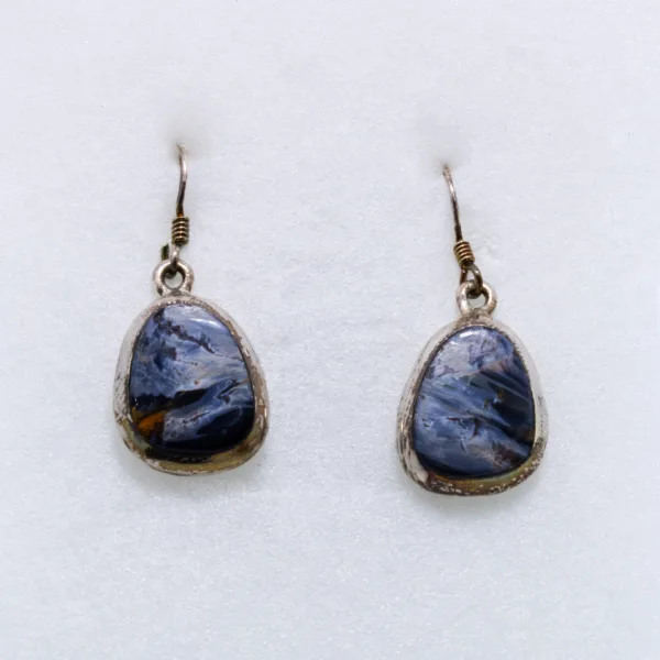boucles d'oreilles en Piétersite