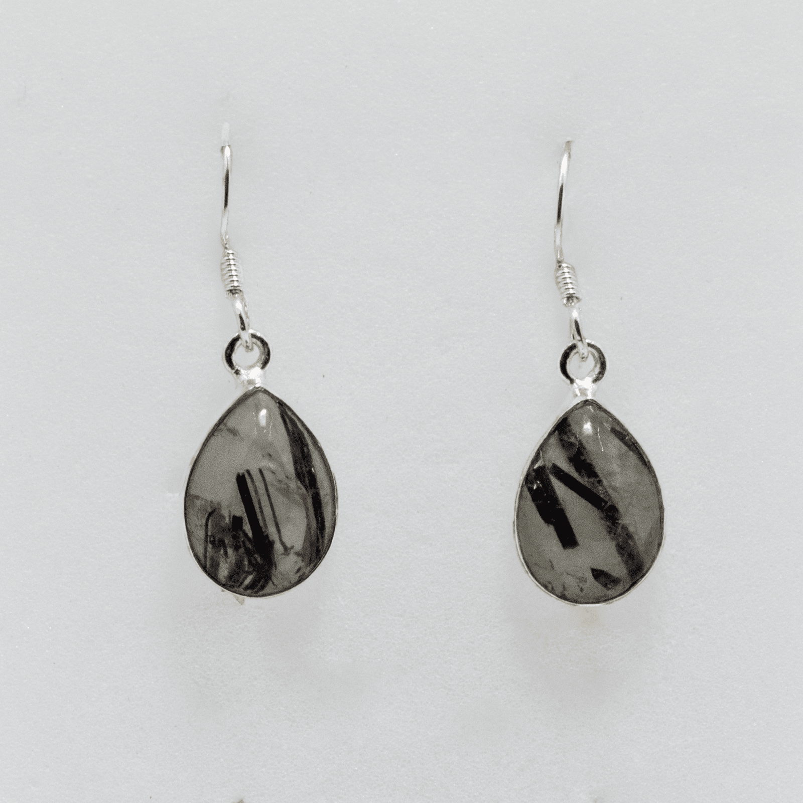 Boucles d’oreilles en Quartz Tourmaline