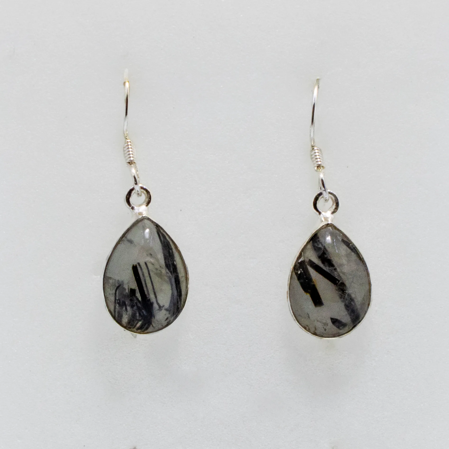 Boucles d’oreilles en Quartz Tourmaline