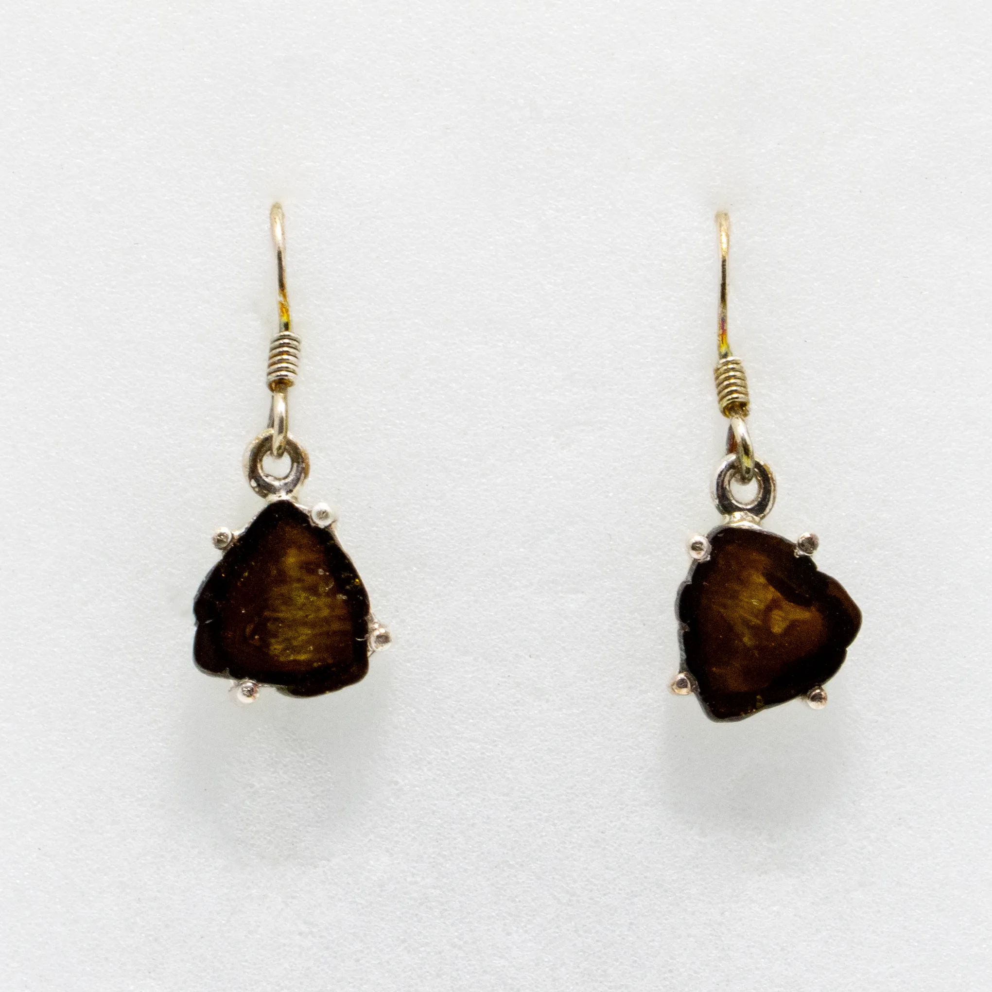 Boucles d’oreilles en Tourmaline Melon d’eau