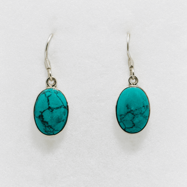 boucles d'oreilles en Turquoise