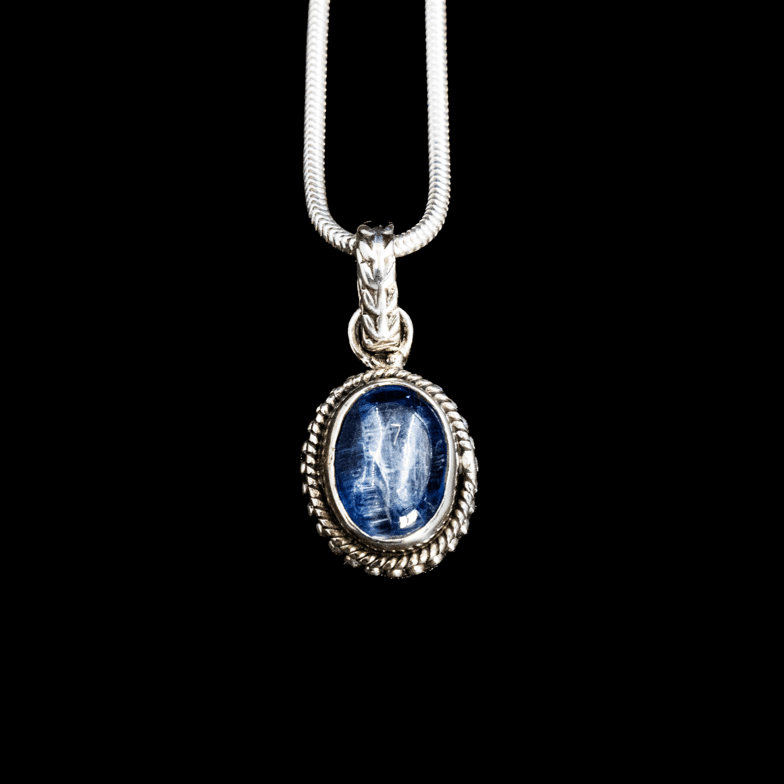 Pendentif en Cyanite