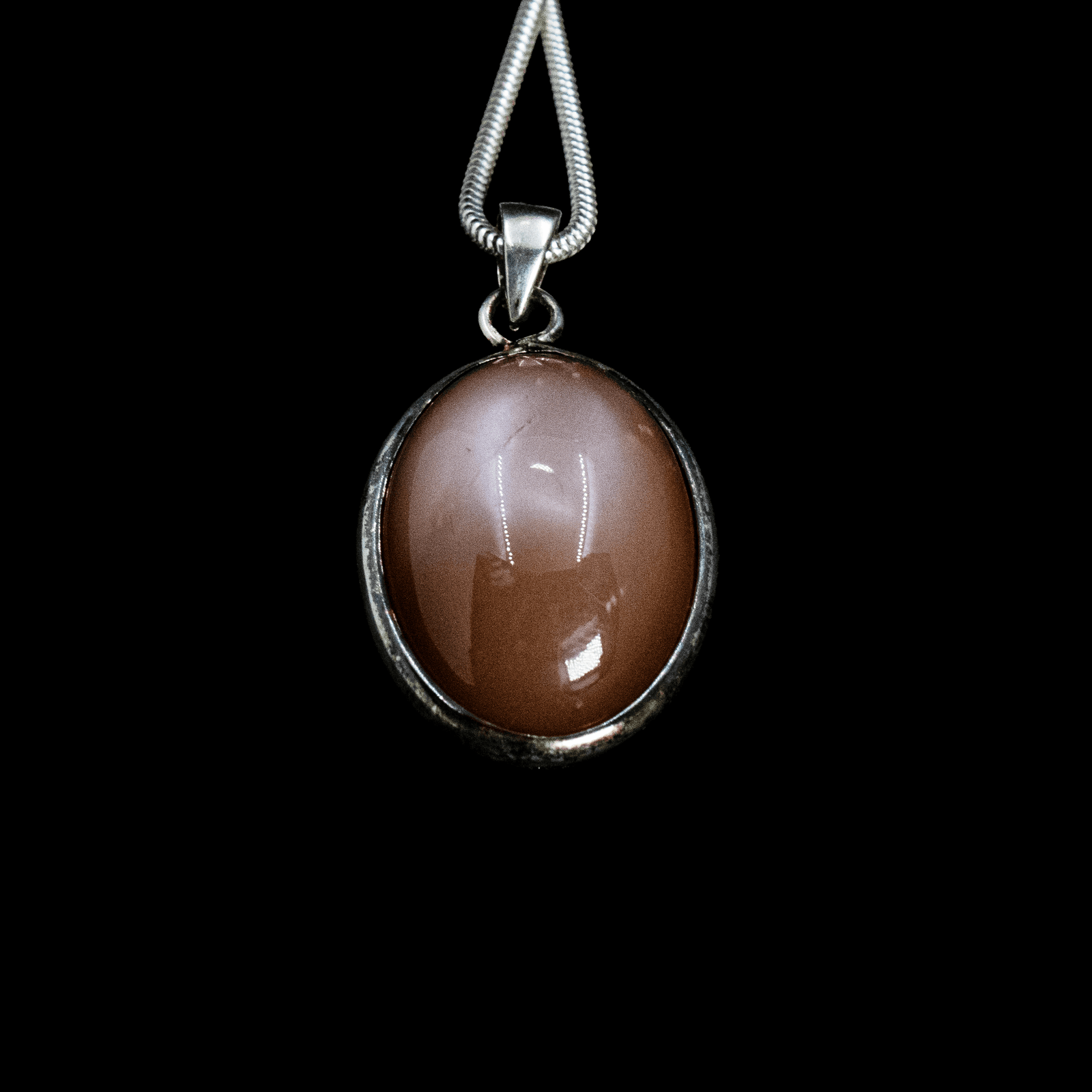 Pendentif en Pierre de Lune Adulaire