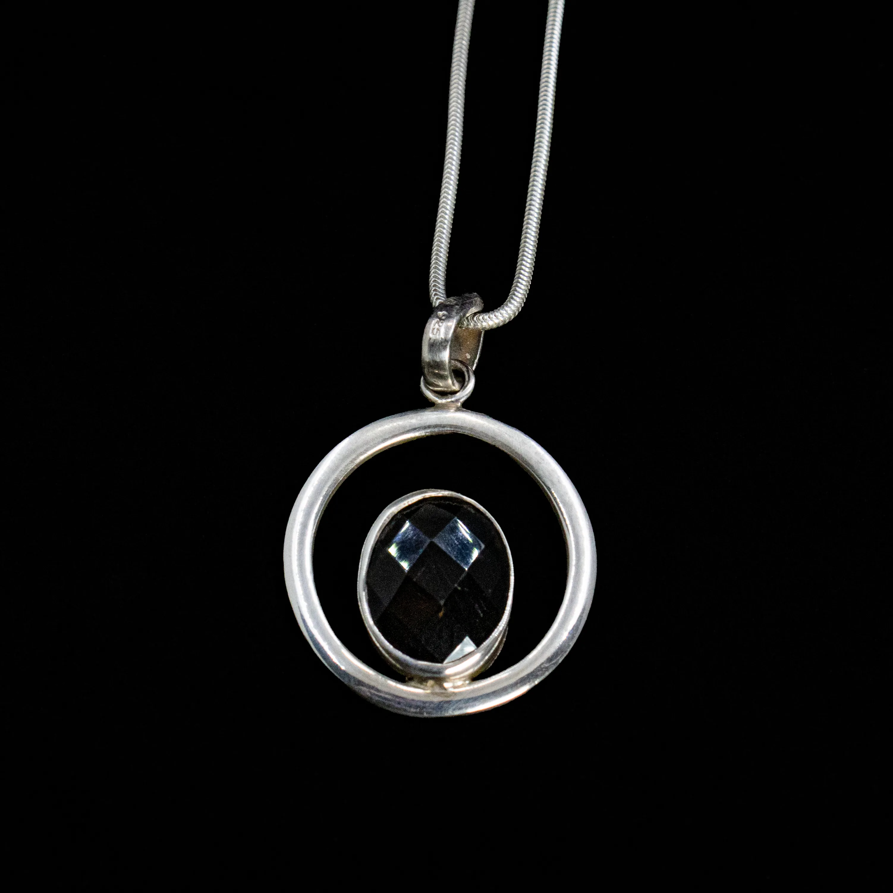 Pendentif en Quartz fumé