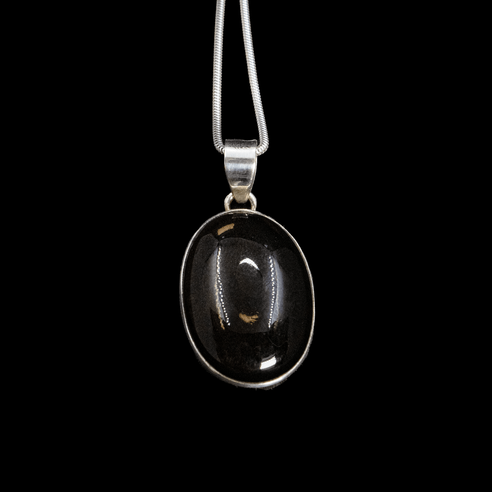 Pendentif en Quartz Fumé