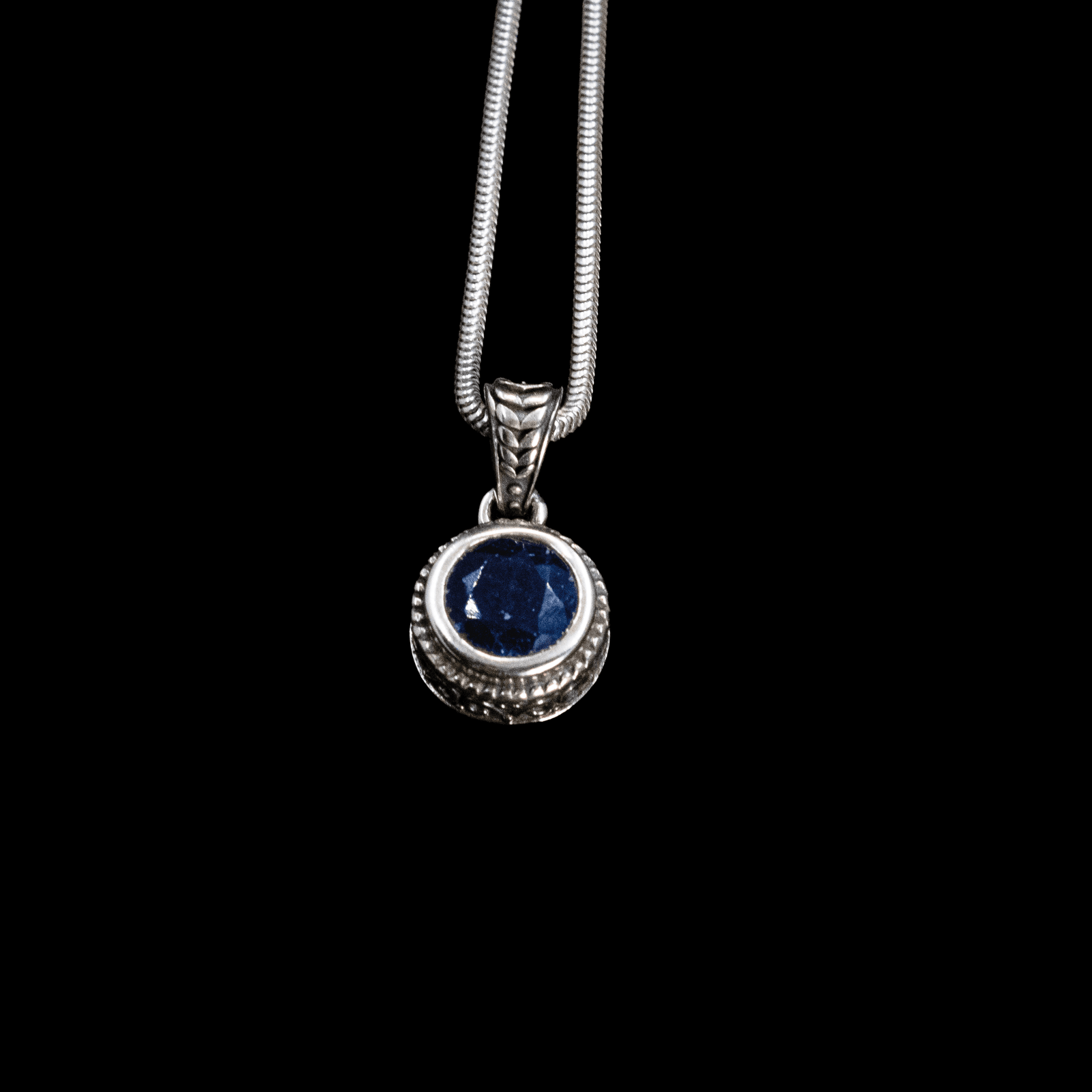 Pendentif en Saphir