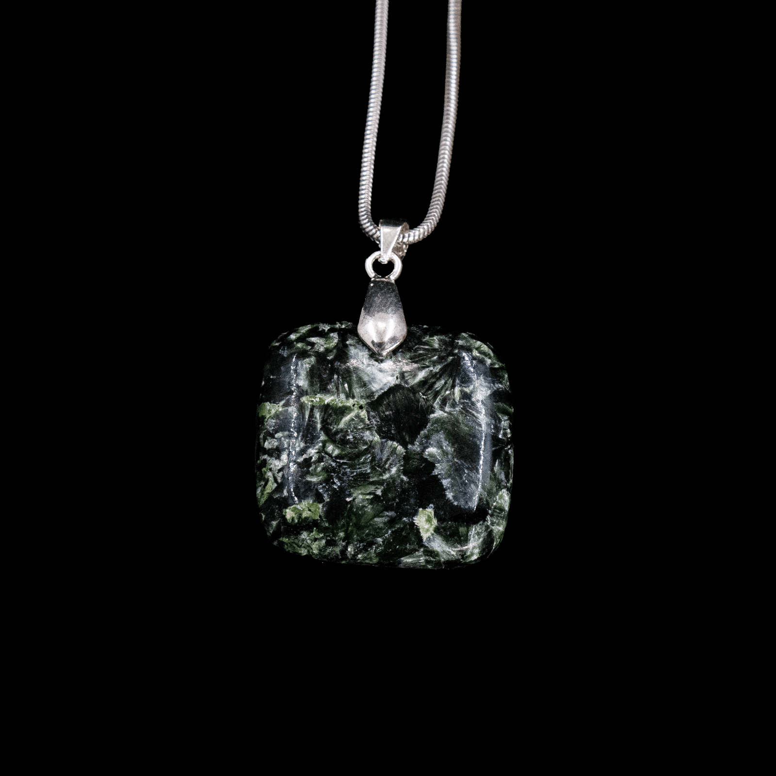 Pendentif en Seraphinite