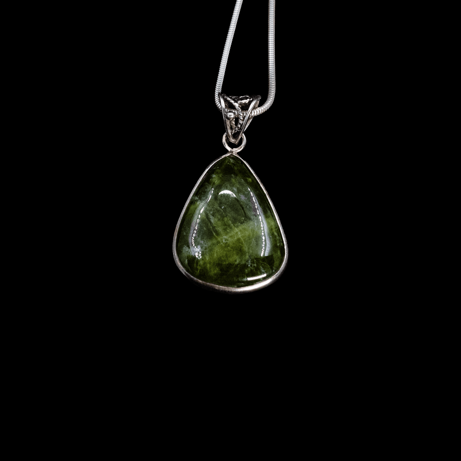 Pendentif en Serpentine