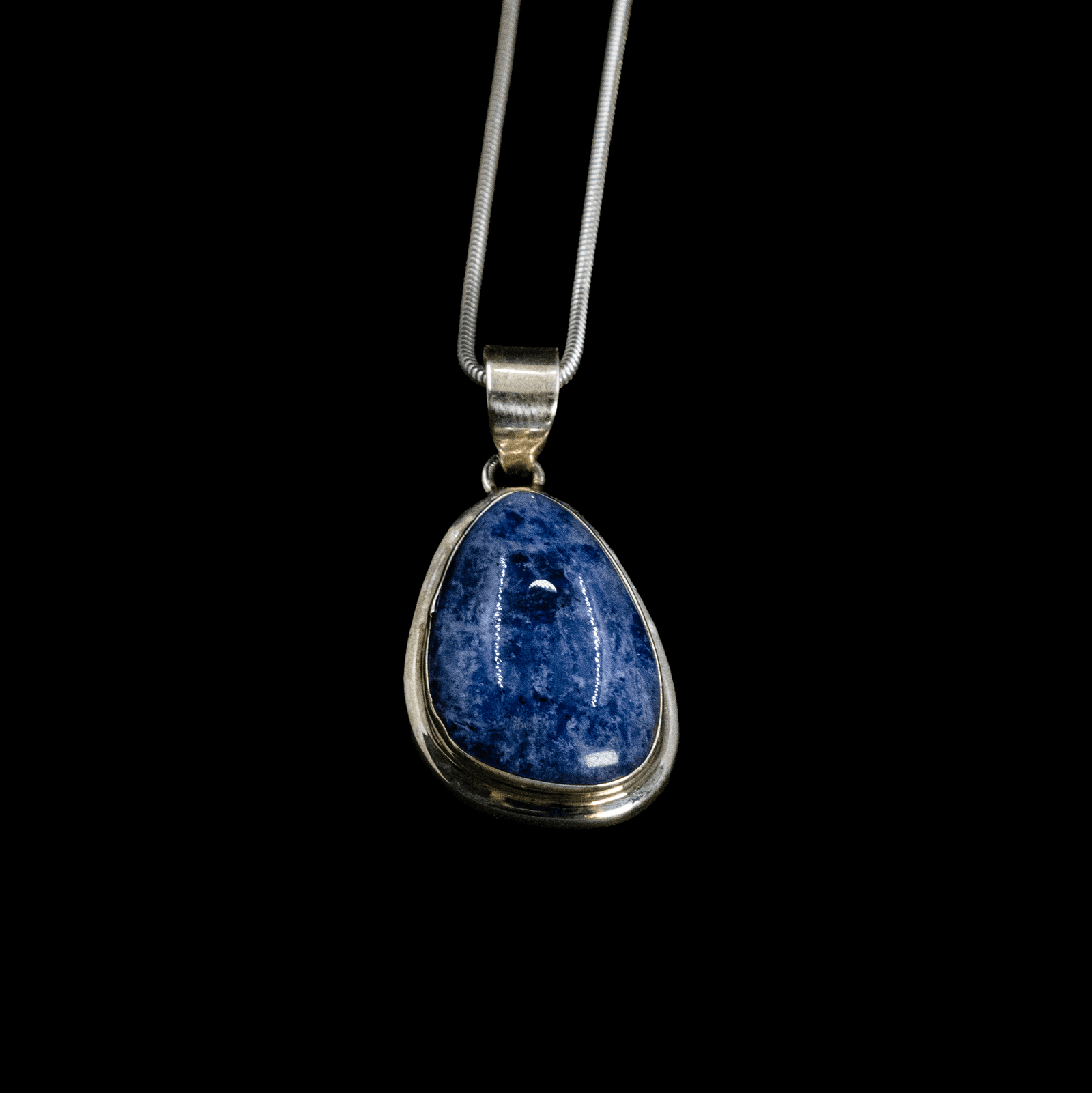 Pendentif en Sodalite