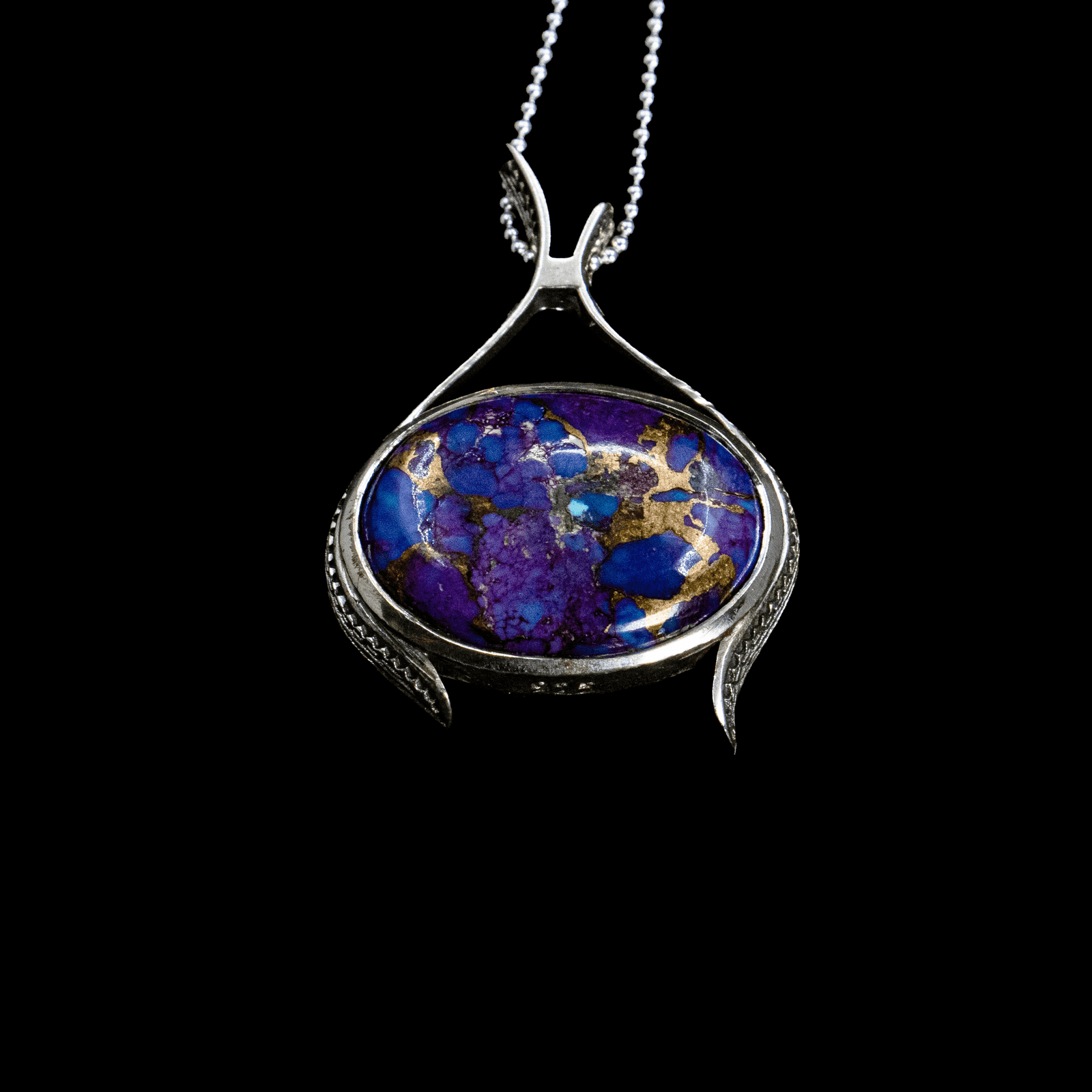 Pendentif en Turquoise Cuivre