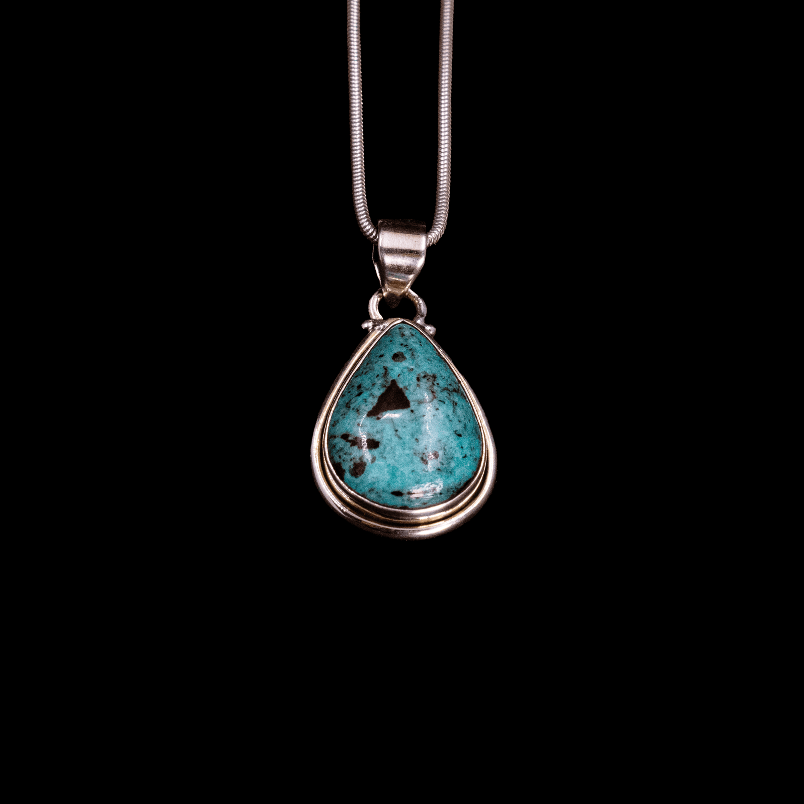 Pendentif en Turquoise