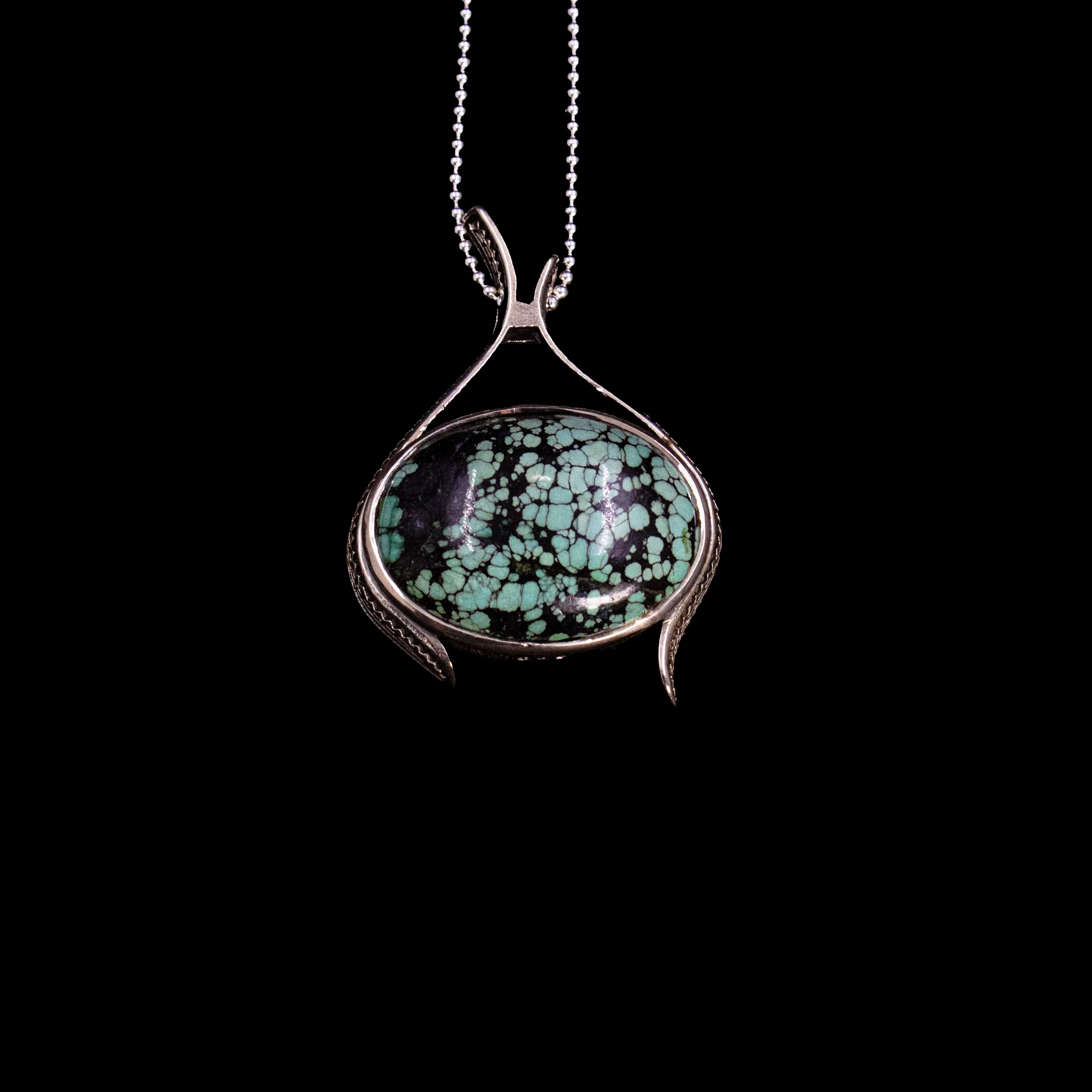 Pendentif en Turquoise Tibet