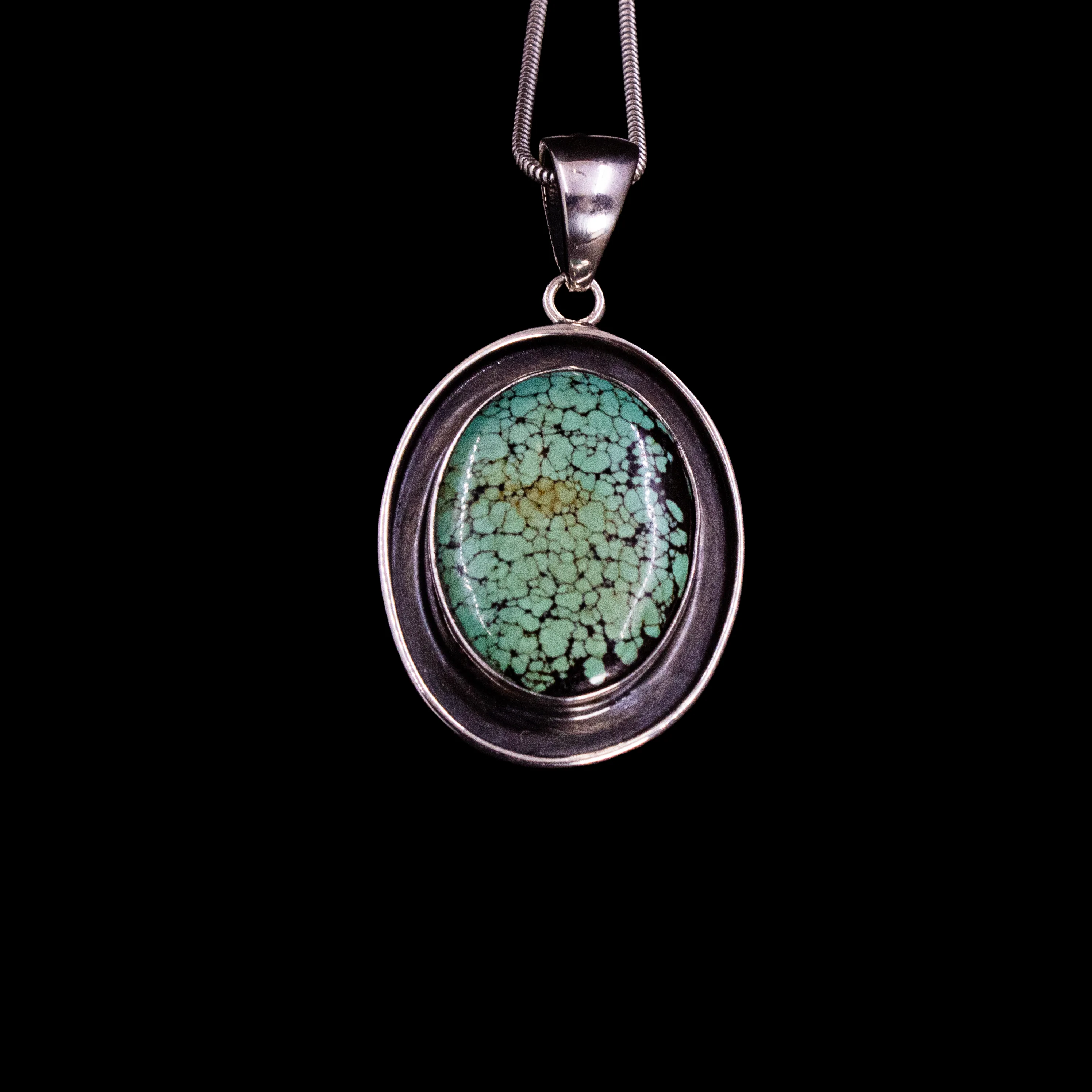 Pendentif en Turquoise Tibet