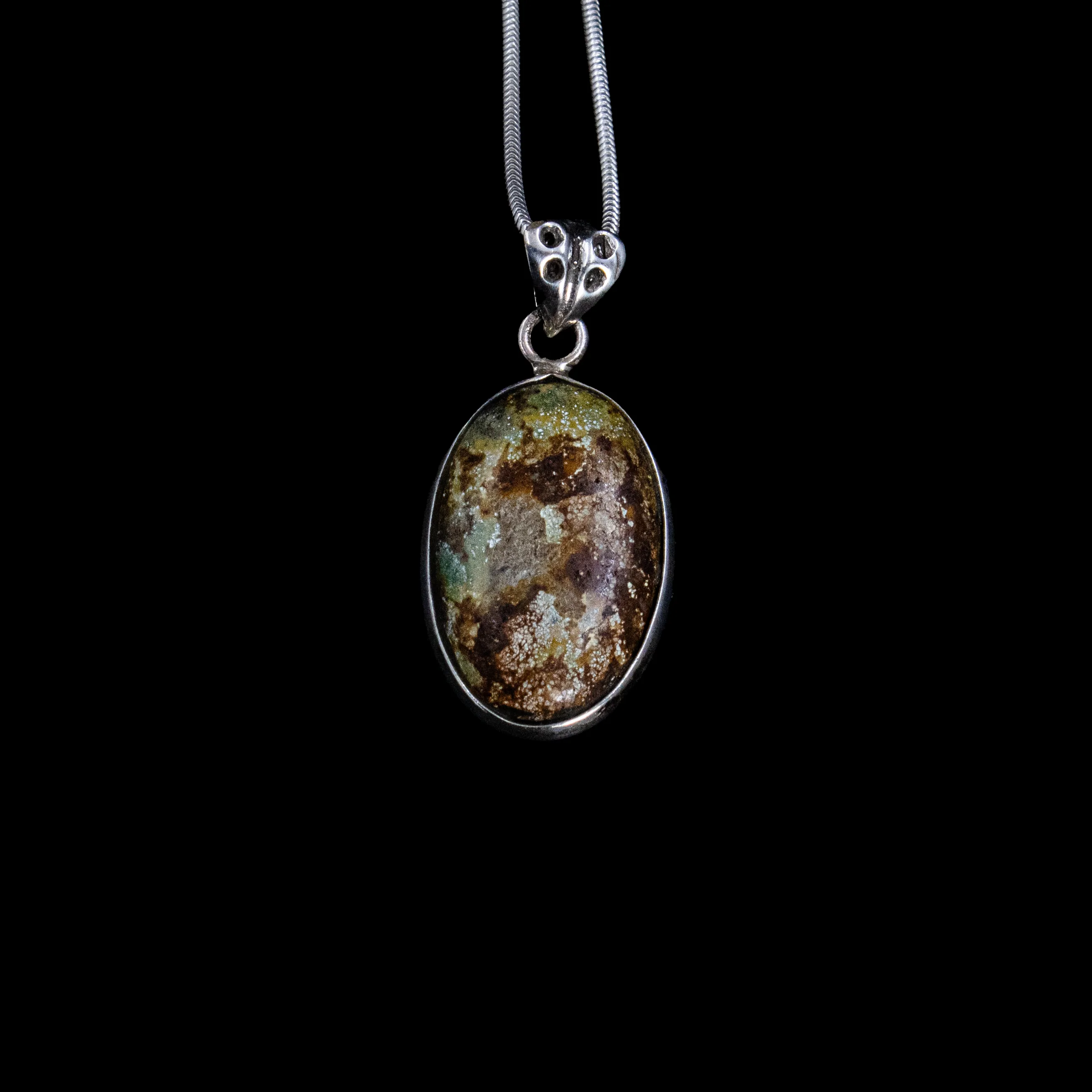 Pendentif en Turquoise Tibet