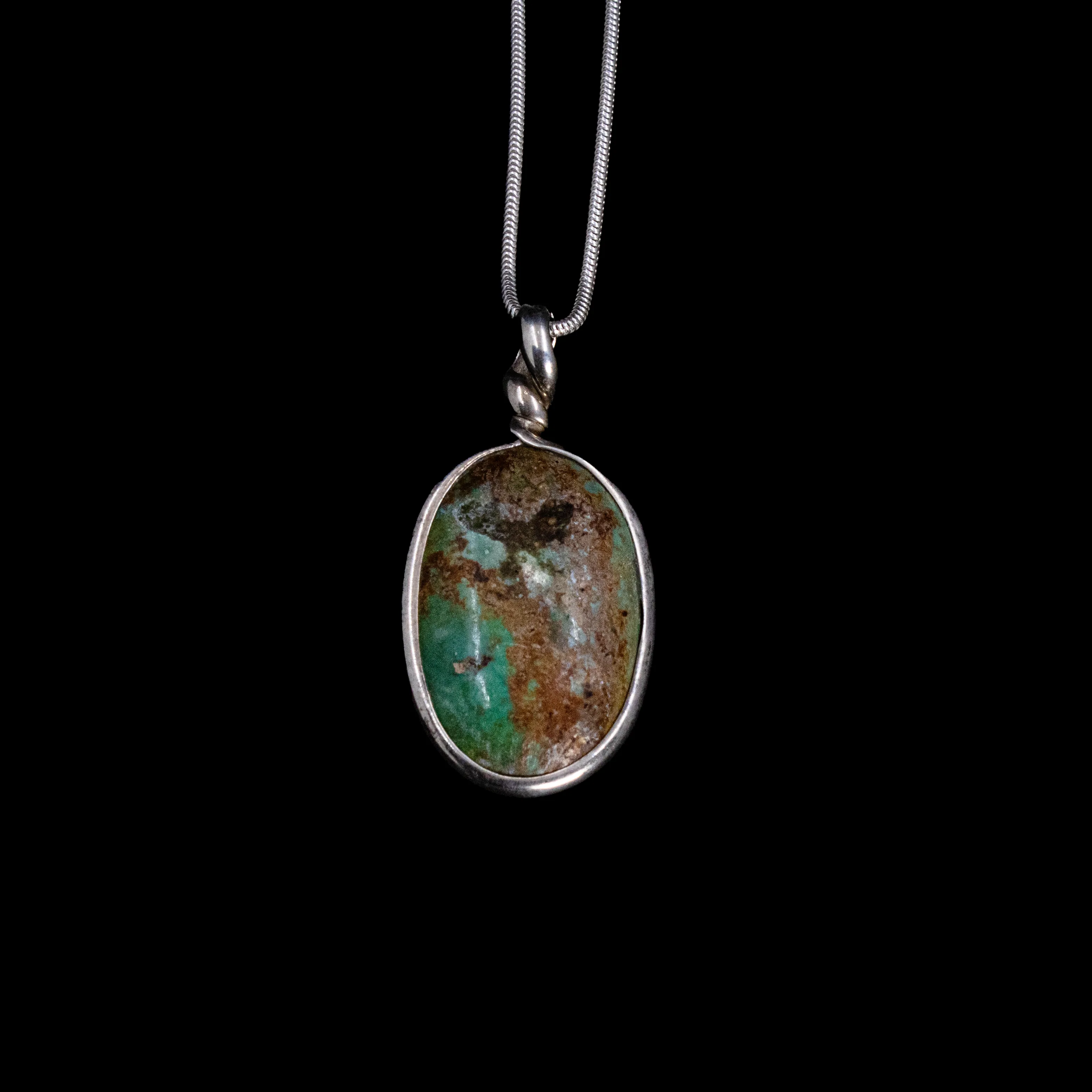 Pendentif en Turquoise Tibet