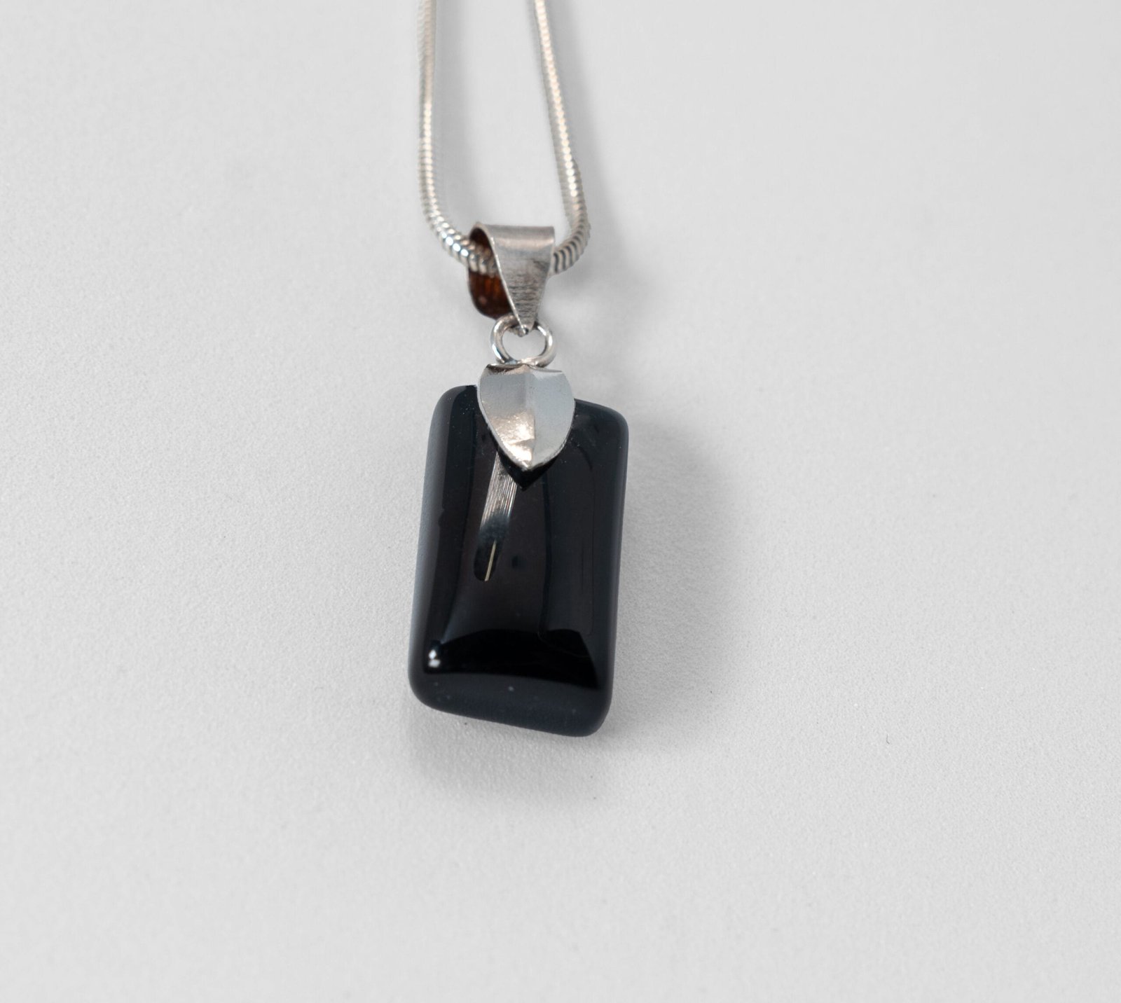 Pendentif en Onyx Noir