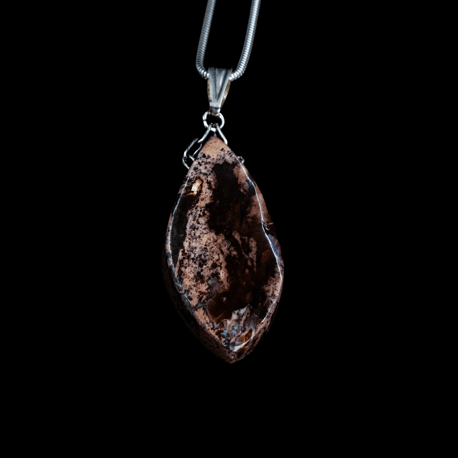 Pendentif en Opale de Feu