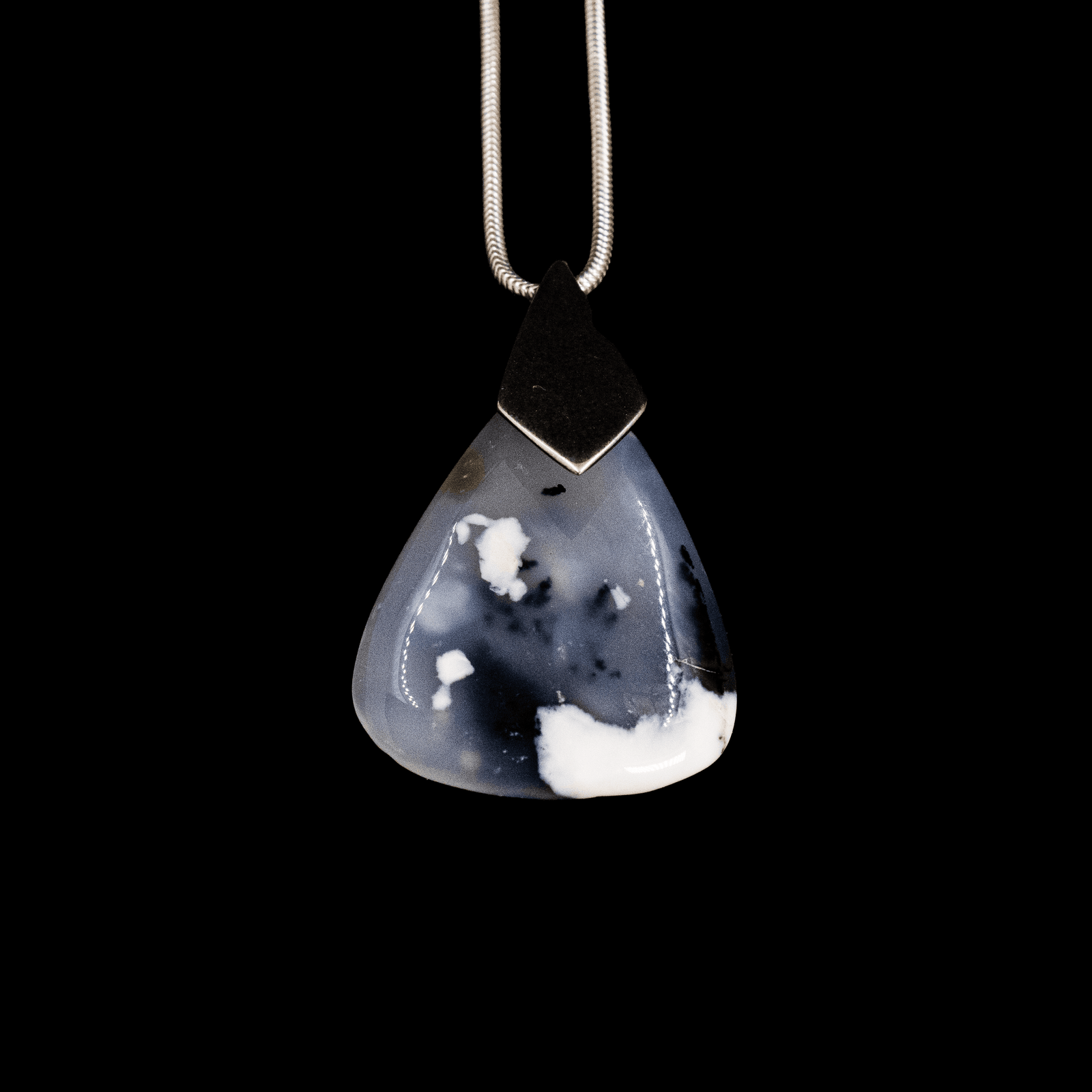 Pendentif en Opale Mousse