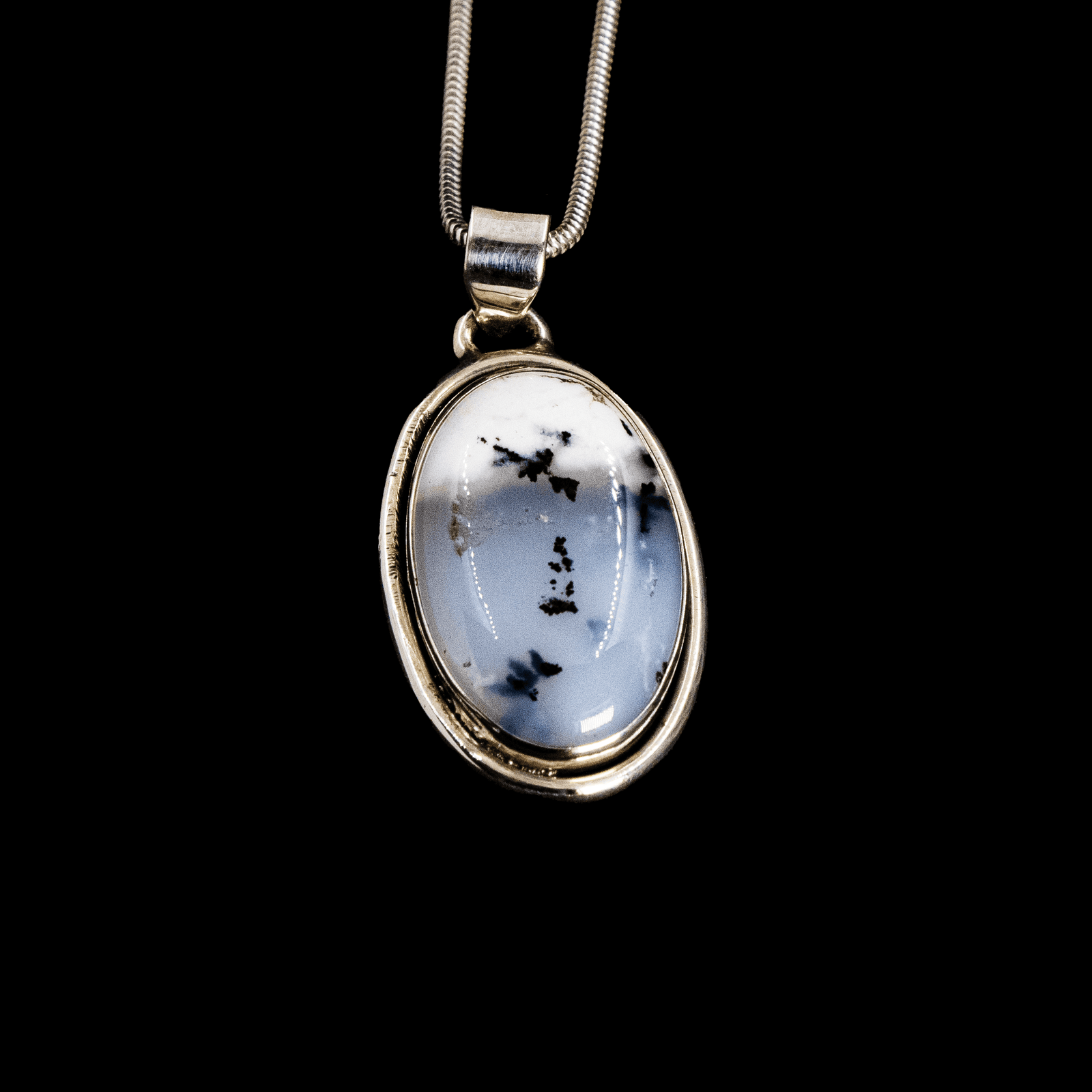 Pendentif en Opale Mousse