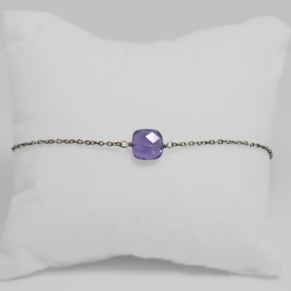 Bracelet en Amethyste