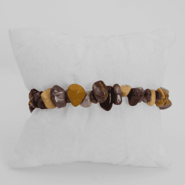 Bracelet en Jaspe mokaite