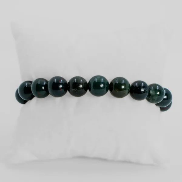 Bracelet en Jaspe heliotrope